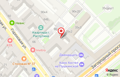 Мини-отель Белый медведь на карте