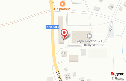 Салон-парикмахерская Каприз на Центральной улице на карте