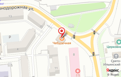 Чебуречная в Санкт-Петербурге на карте
