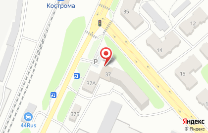 Супермаркет в Костроме на карте
