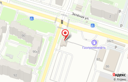 Автостоянка Спутник на улице Тимакова на карте