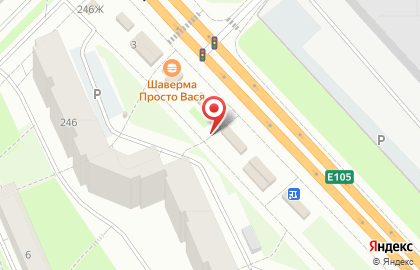 Магазин фруктов и овощей на Московском шоссе на карте