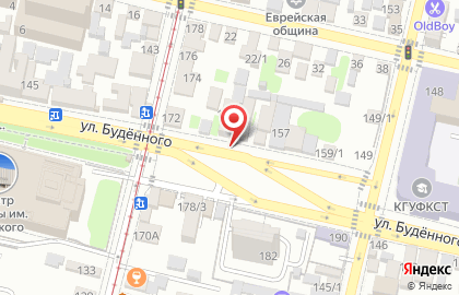Отель Театр на карте