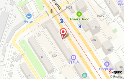 Магазин печатной продукции Роспечать на проспекте Ленина, 113а киоск на карте