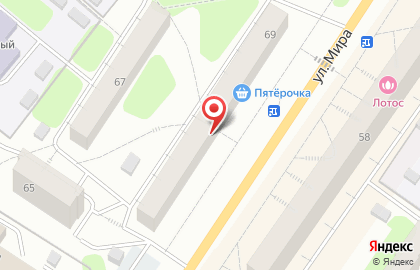 Магазин Красное & Белое в Перми на карте