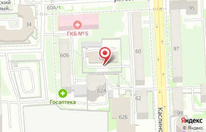 Следственный отдел по Центральному району г. Челябинска в Челябинске на карте