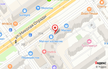 Сервисный центр Санрайз в Тракторозаводском районе на карте