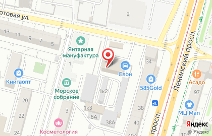 Туристическое агентство Фламинго в Московском районе на карте