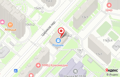 Театральная студия для детей Ирбис на метро Волоколамская на карте