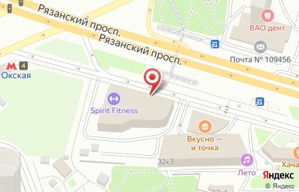 Аляска на Рязанском проспекте на карте