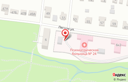 Видновская психиатрическая больница №24 на карте