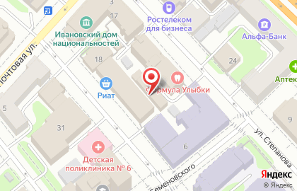 ЗАО Ивановское землеустроительное проектно-изыскательское предприятие на карте