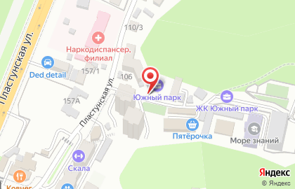 Дизайнер на Пластунской улице на карте