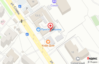 Магазин Заколочка в Советском районе на карте