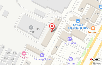 ЛАТИ на проспекте Кулакова на карте