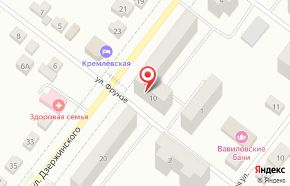 Салон In style на улице Дзержинского на карте
