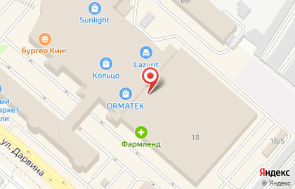 Оптовый магазин домашнего текстиля Merry в Советском районе на карте