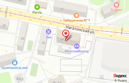 Бизнес-Недвижимость в Москве на карте