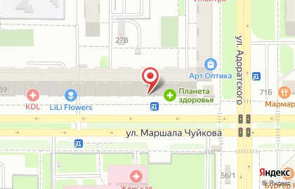 Торговая компания Лом-арт в Ново-Савиновском районе на карте