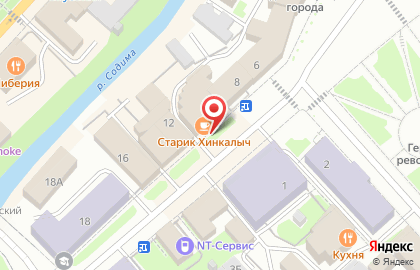 А'жур на карте