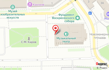 Музыкальный театр Республики Карелия на карте