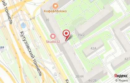 Магазин тканей Донна на карте