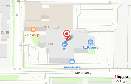 Автосервис Белый Сервис на Бульваре Рокоссовского на карте