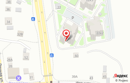Интерьерное бюро и шоурум Одизайн на карте