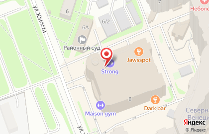 Фитнес-клуб Strong в Ханты-Мансийске на карте