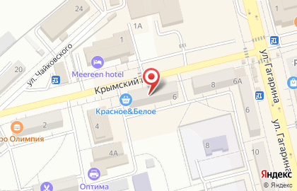 Микрокредитная компания Центрофинанс в Крымском переулке на карте