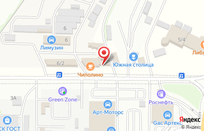 Шиномонтажная мастерская на Восточной улице на карте