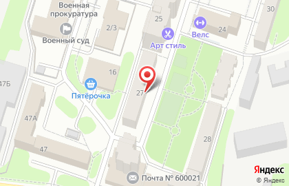 Территориальный фонд геологической информации по Центральному федеральному округу во Владимире на карте