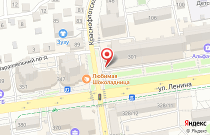 Фирменный салон МегаФон на улице Ленина на карте
