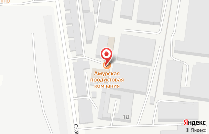 Амурская продуктовая компания на карте