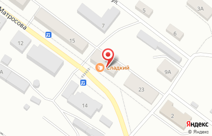 Парикмахерская Золотые ножницы, парикмахерская на улице Матросова на карте