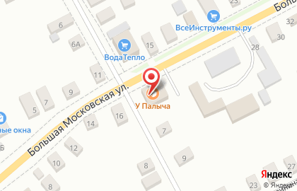 Торговый дом Магнат на Большой Московской улице на карте