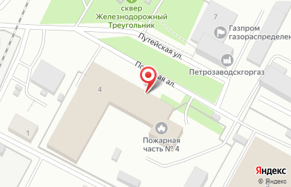 1 отдельный пост Пожарной части №4 на карте