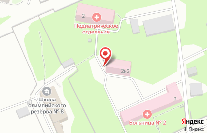 Станция скорой медицинской помощи на улице Гагарина на карте