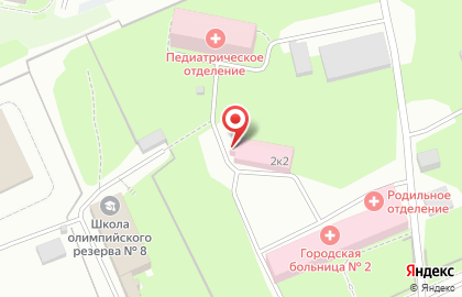 Станция скорой медицинской помощи на улице Гагарина на карте