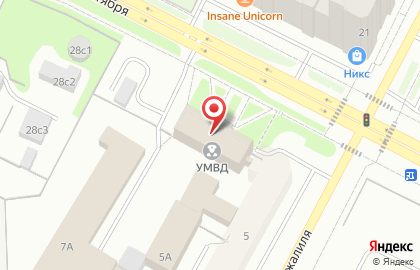Управление МВД по г. Нижневартовску Специальный приемник для содержания лиц, подвергнутых административному аресту на карте