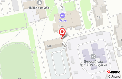 Автостоянка в Чебоксарах на карте