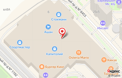 Банкомат СберБанк на проспекте Вернадского, 6 на карте
