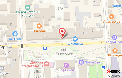 Салон красоты Эстети в Советском районе на карте