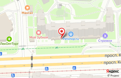 Магазин АзъБука на проспекте Косыгина на карте