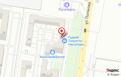 Химчистка Гардероб на улице Полякова, 24 на карте