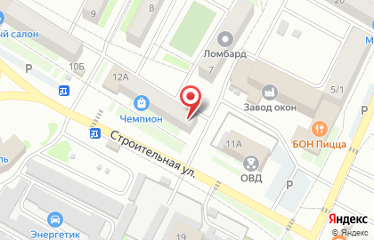 Суши-бар Сакура в 6-ом микрорайоне на карте