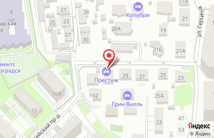 Средство размещения Prestige Villa на карте
