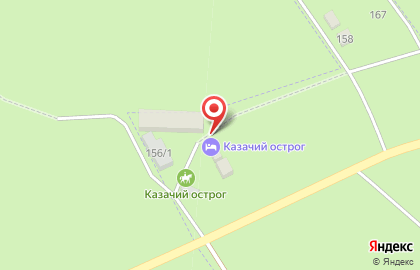 Центр казачьей культуры Казачий острог на карте