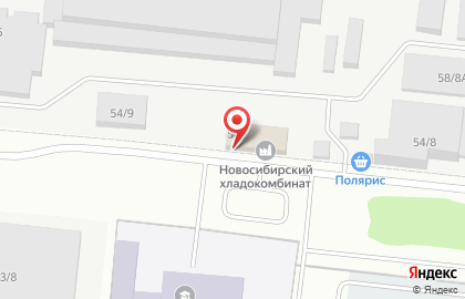Продуктовый магазин в Новосибирске на карте
