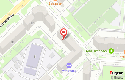 Салон Мокрый нос в Советском районе на карте